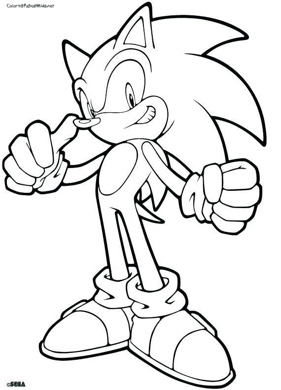 Free Coloring Pages Of Sonic The Hedgehog at GetColorings.com | Free ...