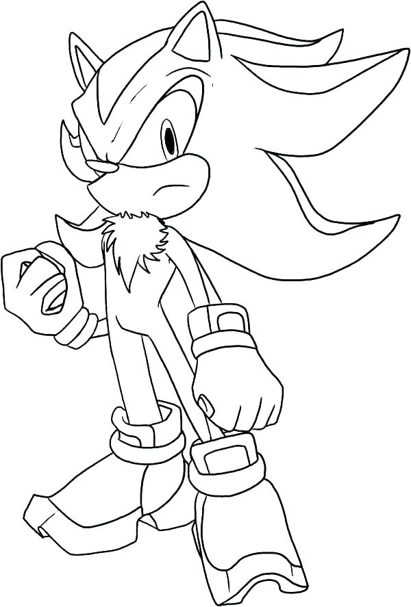 Sonic Hedgehog Coloring Pages Printable The Color To Epic Free 600x887 Sonic Hedgehog Coloring Pages Printable The Color To Epic Free