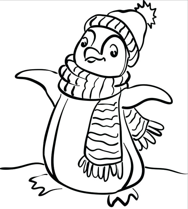 600x668 Free Coloring Pages Winter Winter Color Sheets Winter Coloring