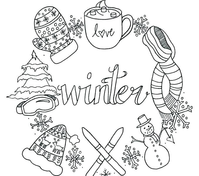 Free Coloring Pages Of Winter at GetColorings.com | Free printable ...