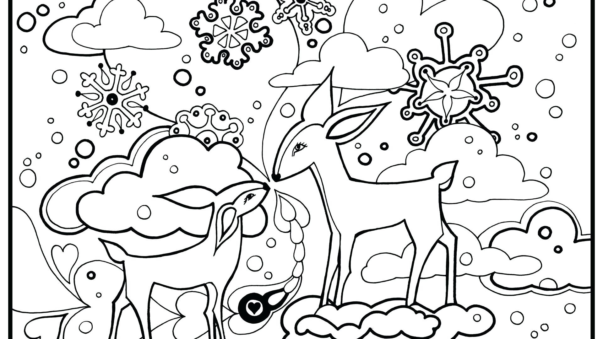 1920x1080 Winter Coloring Pages Printable Elegant Winter Coloring Snowman