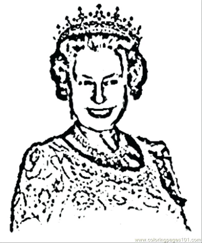 Free Coloring Pages Queen at GetColorings.com | Free printable ...