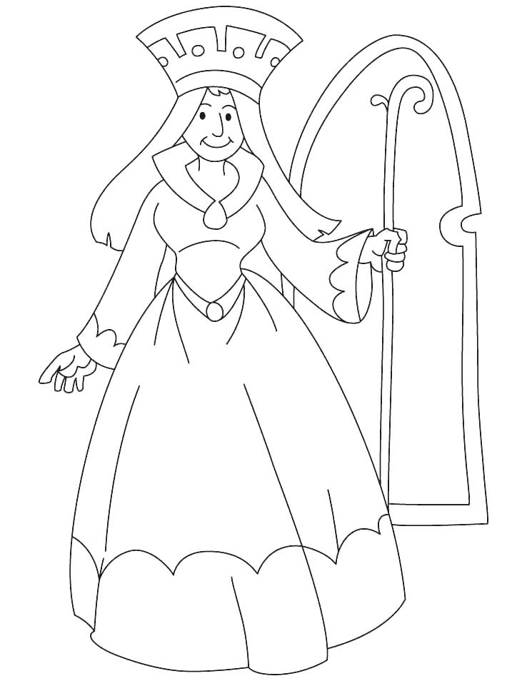 738x954 Queen Coloring Pages Queen Coloring Pages Queen Coloring Pages 6