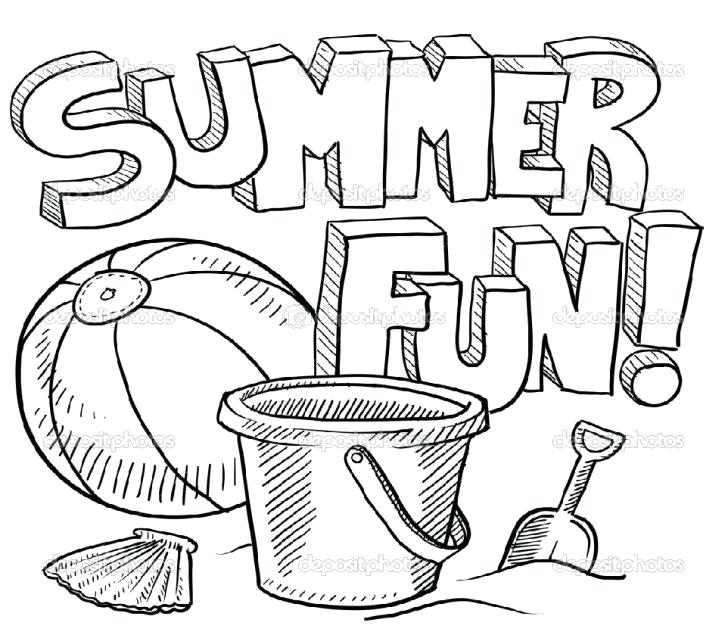 Coloring Sheets Summer For Your Online Pages Summertime Free Free 728x635 Coloring Sheets Summer For Your Online Pages Summertime Free Free