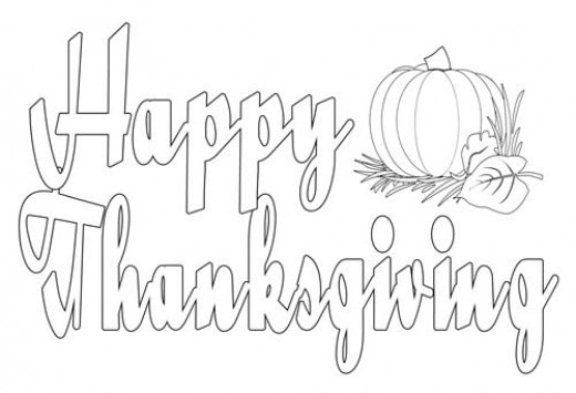 520x355 Printable Thanksgiving Coloring Pages, Thanksgiving Coloring Sheets