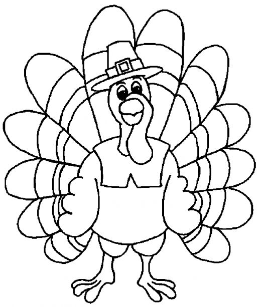 520x613 Thanksgiving Coloring Page Free Thanksgiving Printable Coloring