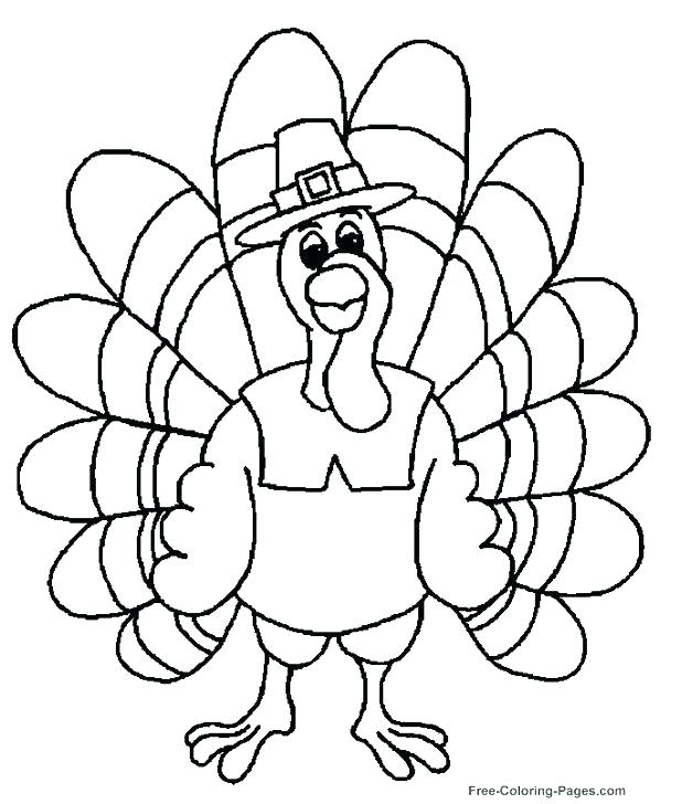 618x728 Turkey Coloring Pages For Preschoolers Plus Thanksgiving Coloring