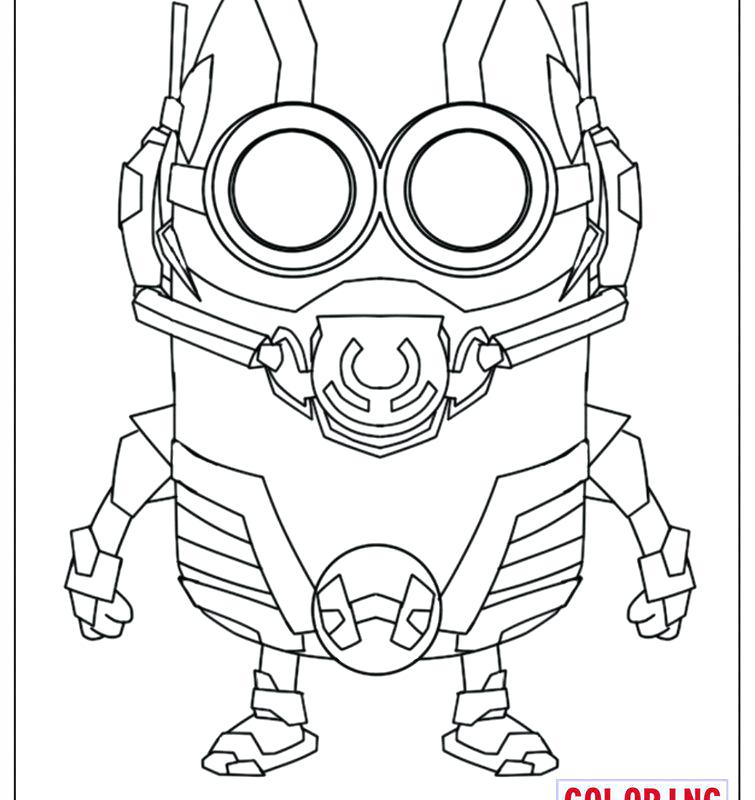 755x800 Ant Coloring Pages Fearsome Atom Man Avengers Free Farm Printable
