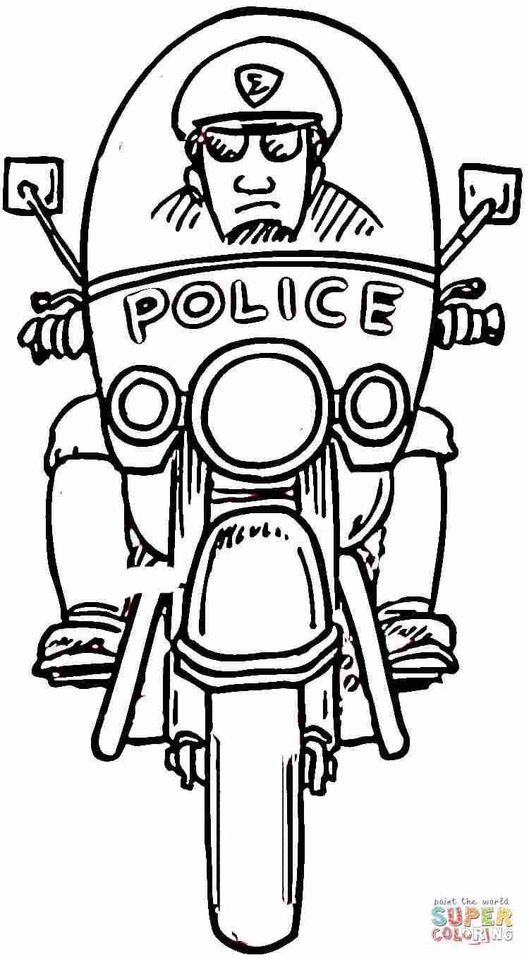 750x1360 Police Officer Coloringages Free Superb Further Together
