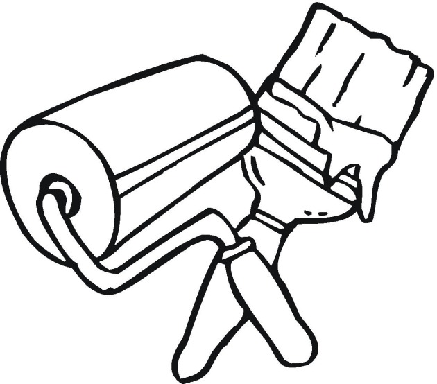 630x554 Tools Coloring Pages Free Tools Coloring Pages Paint Coloring