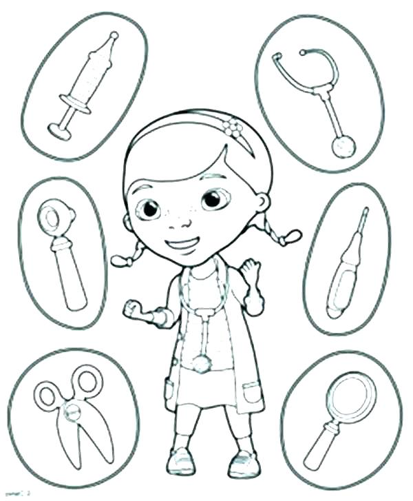 600x727 Coloring Pages Of Tools