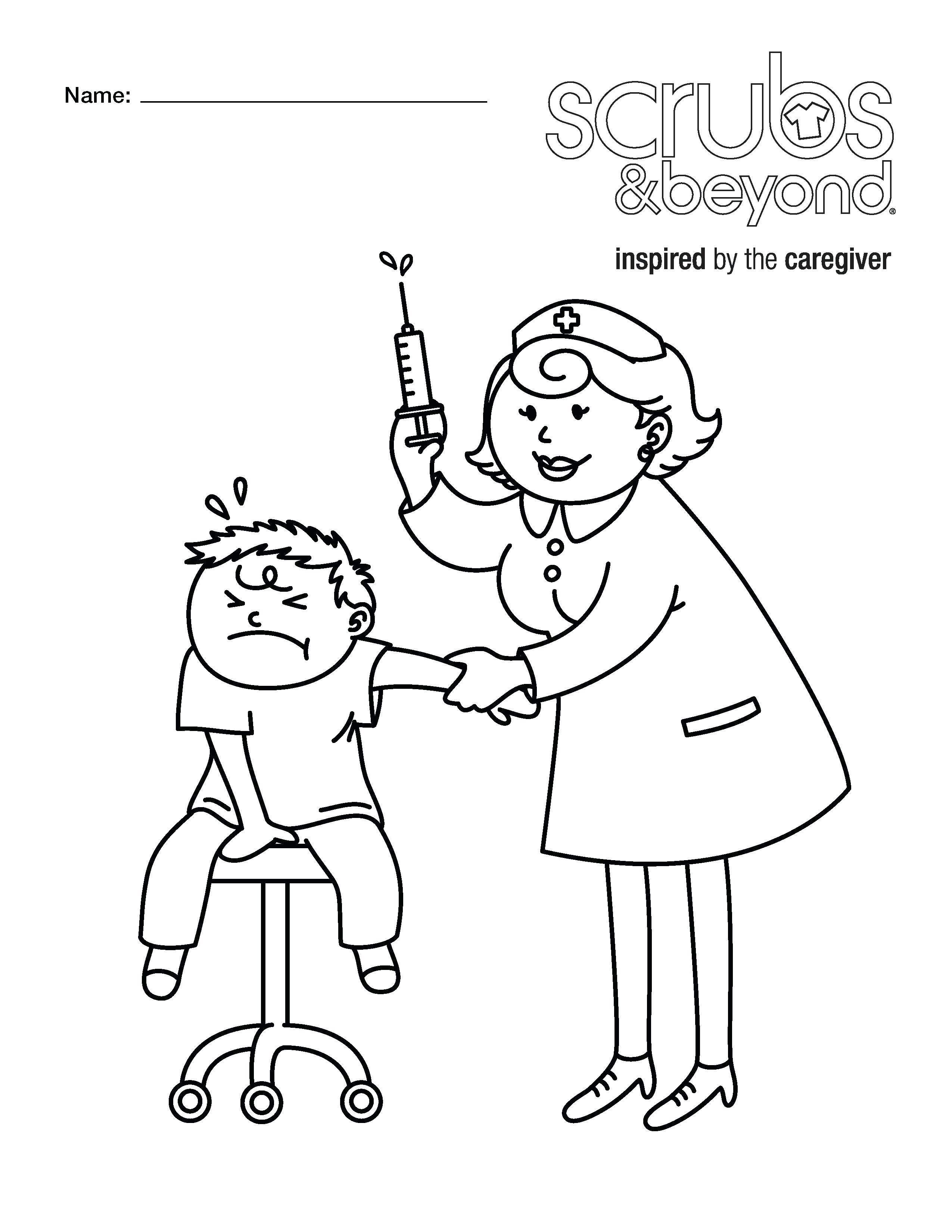 2550x3300 Coloring Pages ~ Doctor Coloring Pages Page Tools Doctor Coloring