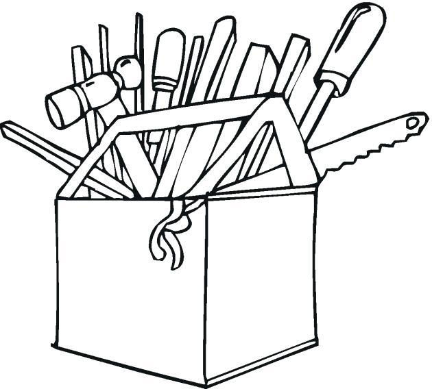 630x568 Coloring Pages Tools Garden Tool Coloring Pages Free Tools