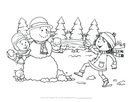 530x410 Beach Scene Coloring Page Winter Scene Coloring Pages Winter Scene
