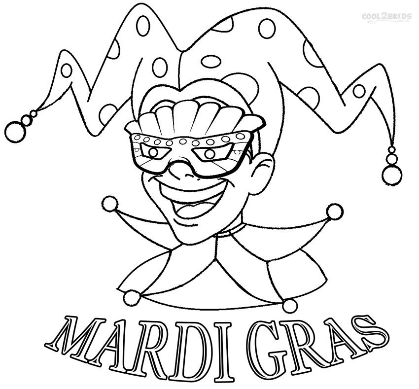 Printable Mardi Gras Coloring Pages For Kids Cool2bkids 850x789 Printable Mardi Gras Coloring Pages For Kids Cool2bkids