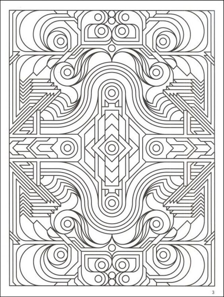 725x960 Download And Print This Free Printable Art Deco Patterns Coloring