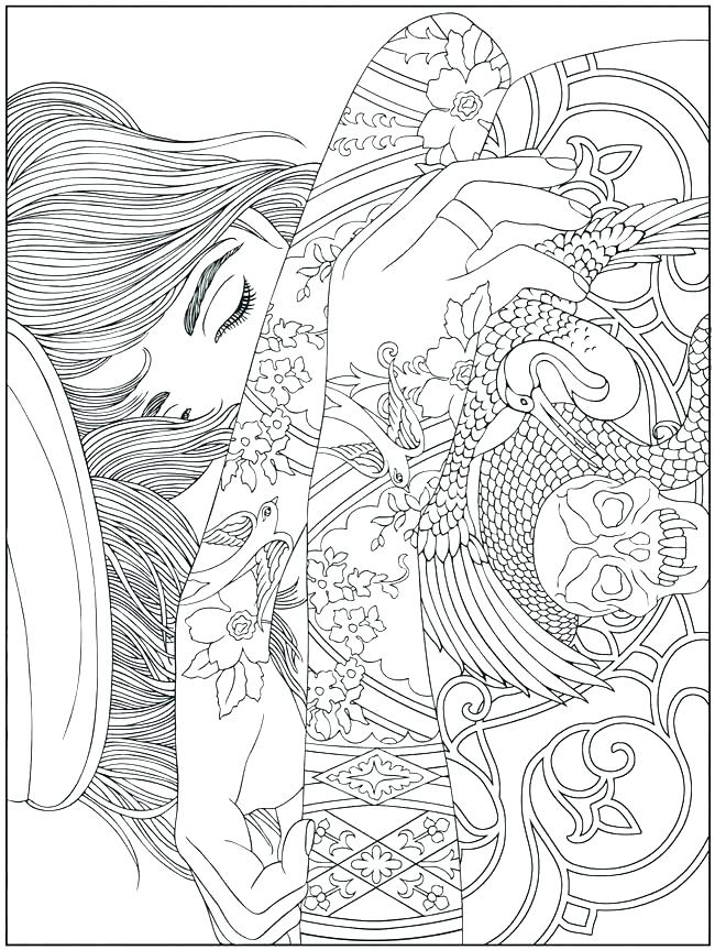 650x863 Free Complex Coloring Pages Coloring Pages Complex Free Printable