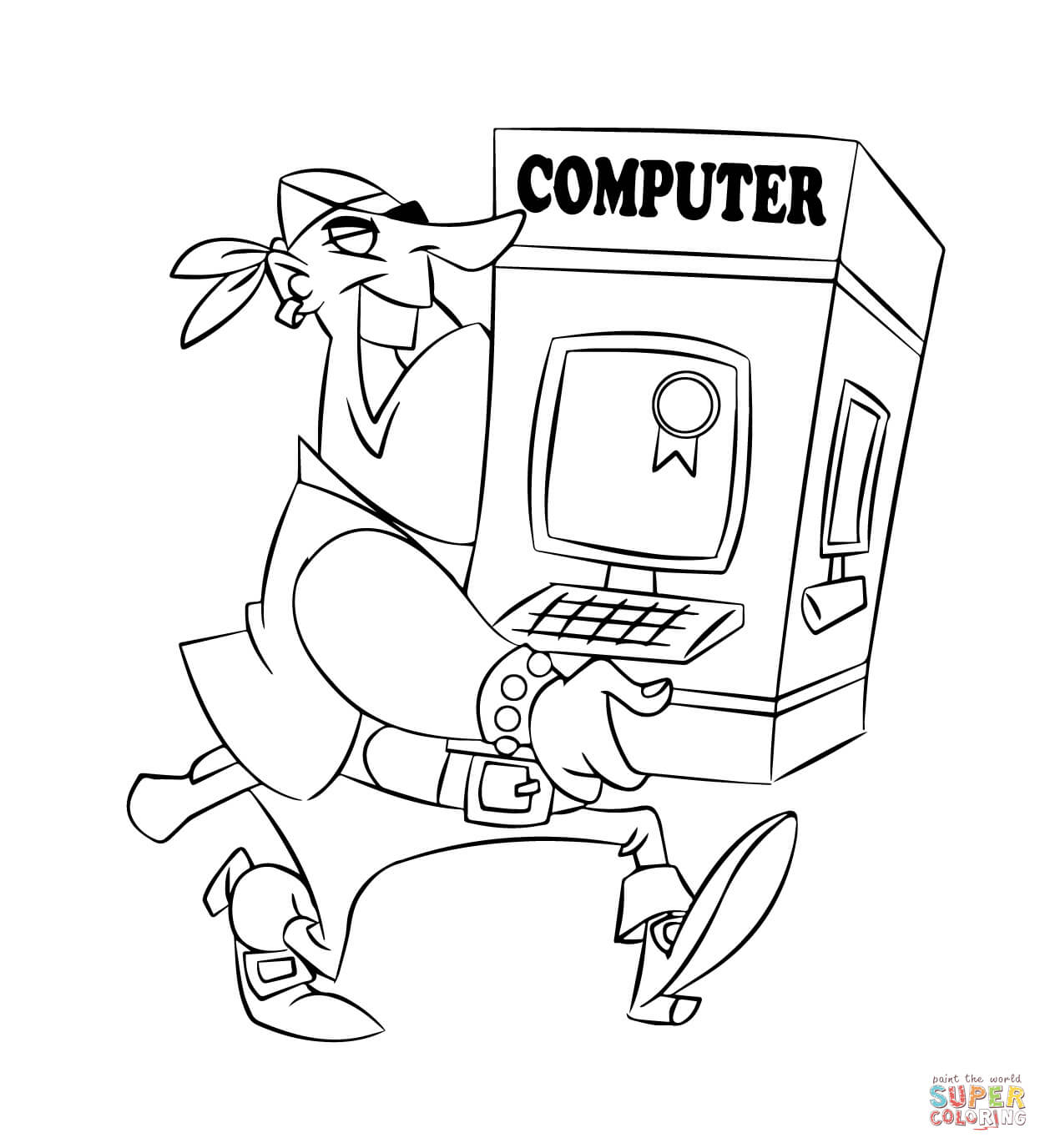 Remarkable Computer Coloring Pages Pirate Carrying A Page Free 1252x1376 Remarkable Computer Coloring Pages Pirate Carrying A Page Free