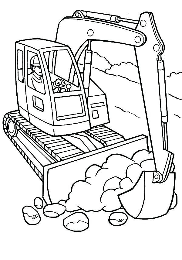 Construction Equipment Coloring Pages Construction Coloring Pages 600x856 Construction Equipment Coloring Pages Construction Coloring Pages