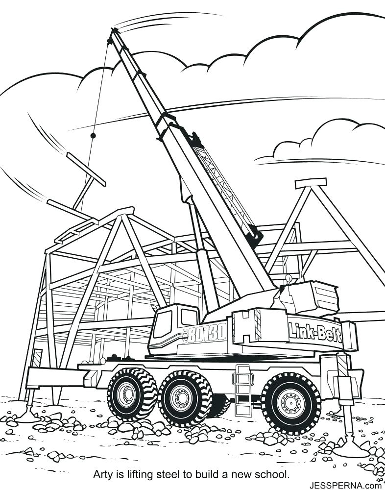 Free Printable Construction Truck Coloring Pages Of Trucks 786x1000 Free Printable Construction Truck Coloring Pages Of Trucks
