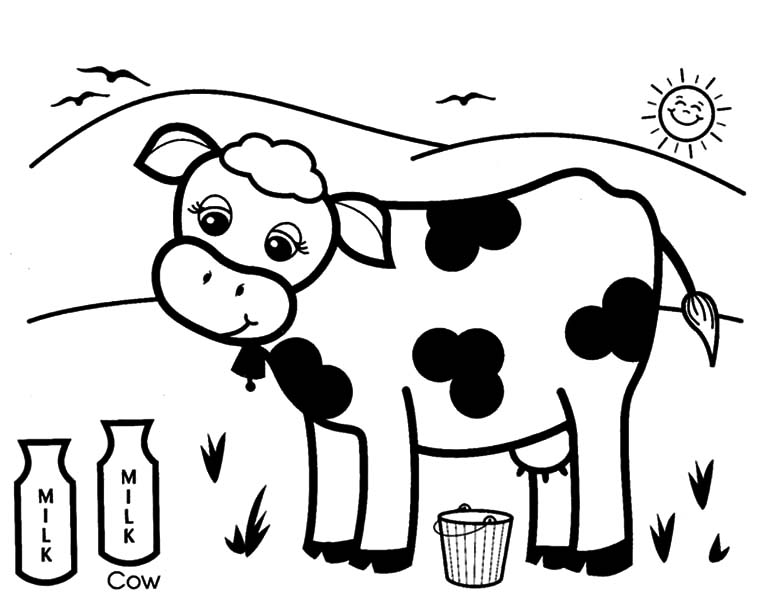 Stylish Idea Cow Coloring Pages Free Cows Murderthestout 769x600 Stylish Idea Cow Coloring Pages Free Cows Murderthestout