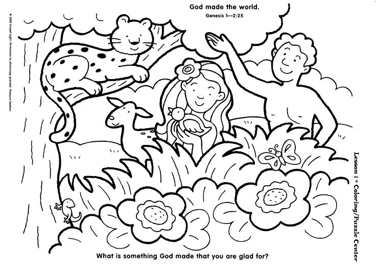 Free Printable Days Of Creation Coloring Pages Days Creation Fifth 736x541 Free Printable Days Of Creation Coloring Pages Days Creation Fifth
