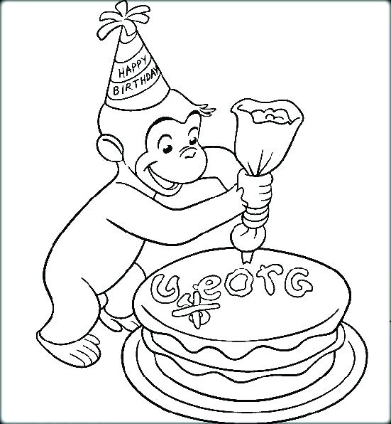 551x596 Curious George Coloring Pages Curious Coloring Pages Free Curious