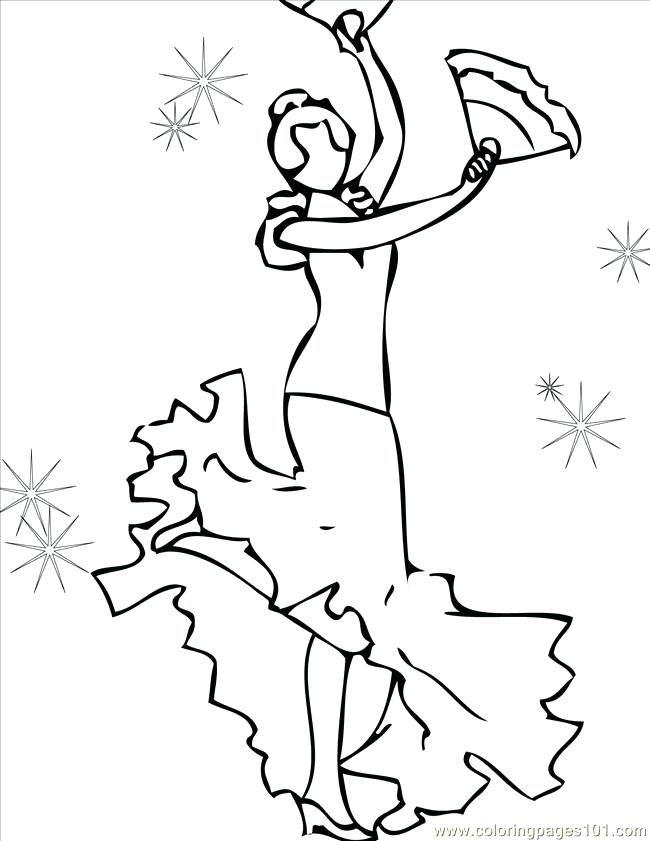 Dancing Coloring Pages Flamenco Ink Coloring Page Free Dancing 650x841 Dancing Coloring Pages Flamenco Ink Coloring Page Free Dancing