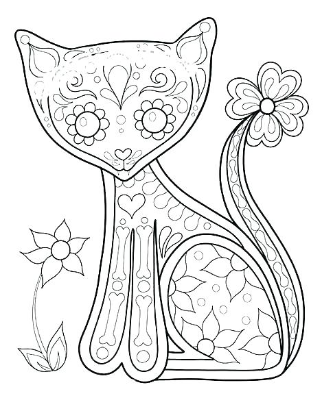 469x600 Free Day Of The Dead Coloring Pages Day Of The Dead Coloring Pages