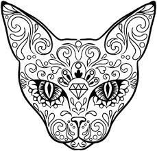229x220 Coloring Page For Adults Cat