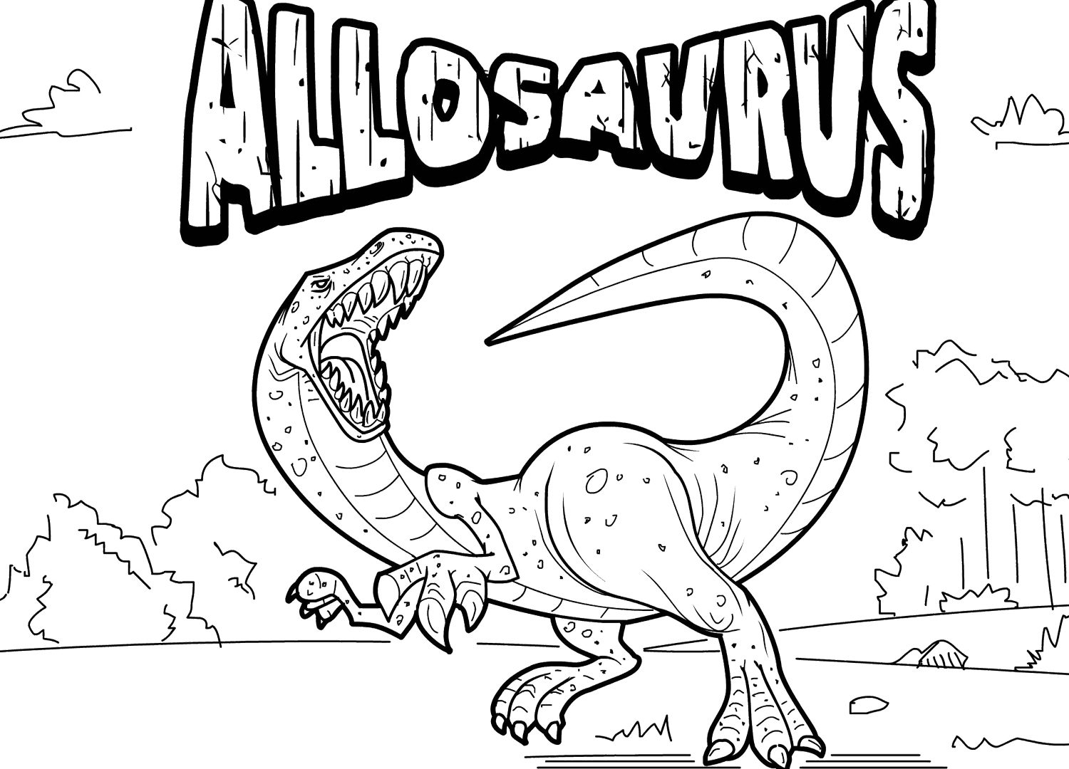 1500x1080 Coloring Pages Dinosaurs Free Online Stegosaurus Colouring Good