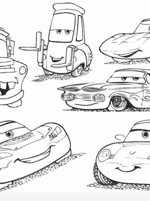 480x640 Free Disney Cars Coloring Pages Timykids