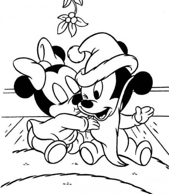 Best Free Disney Christmas Coloring Pages For Kids Projects 550x629 Best Free Disney Christmas Coloring Pages For Kids Projects