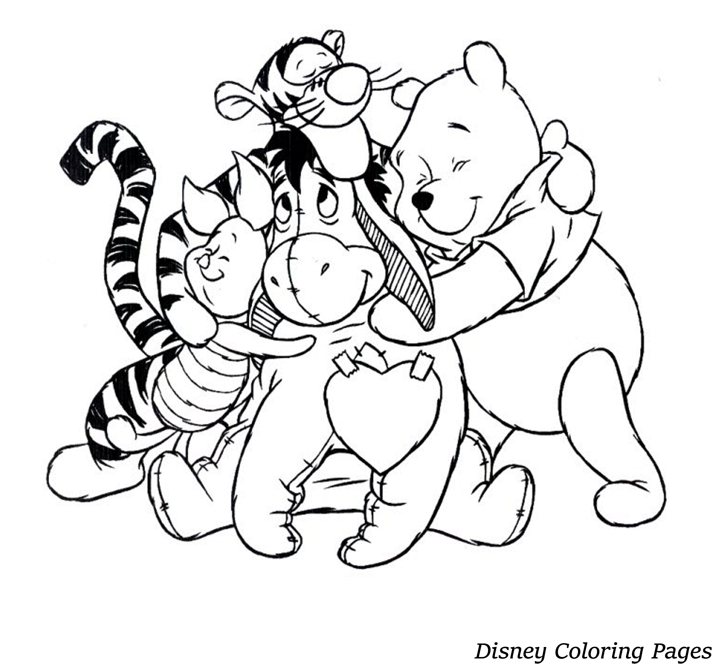 3000x2800 Disney Coloring Pages Free For Adults