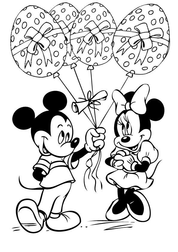 595x842 Top 10 Free Printable Disney Easter Coloring Pages Online