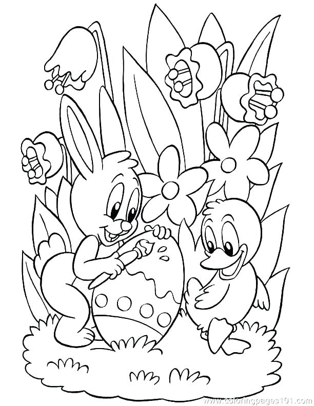 612x792 Easter Coloring Book