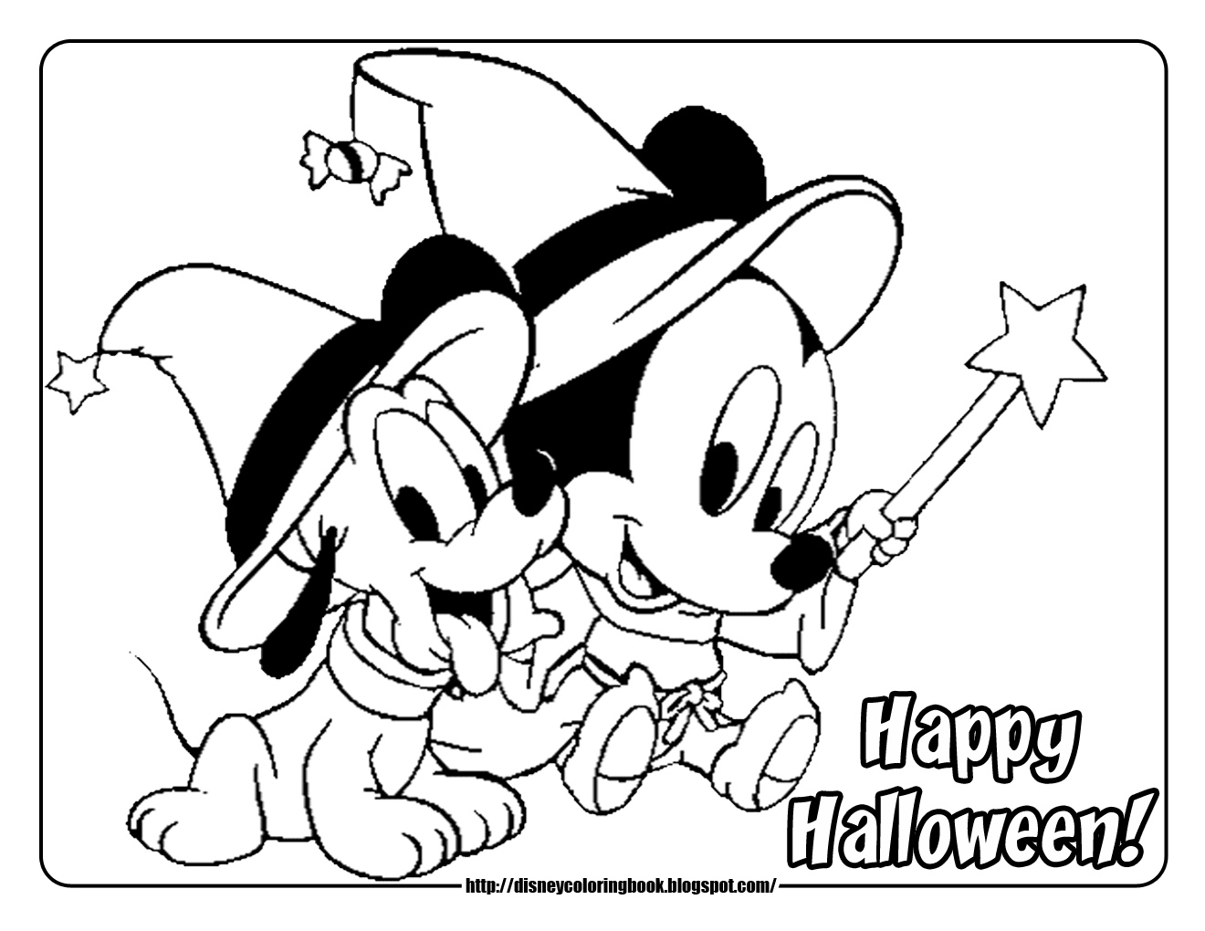 1320x1020 Mickey And Friends Halloween 2 Free Disney Halloween Coloring