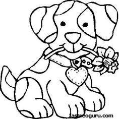236x236 Top 25 Free Printable Dog Coloring Pages Online Dog, Collection