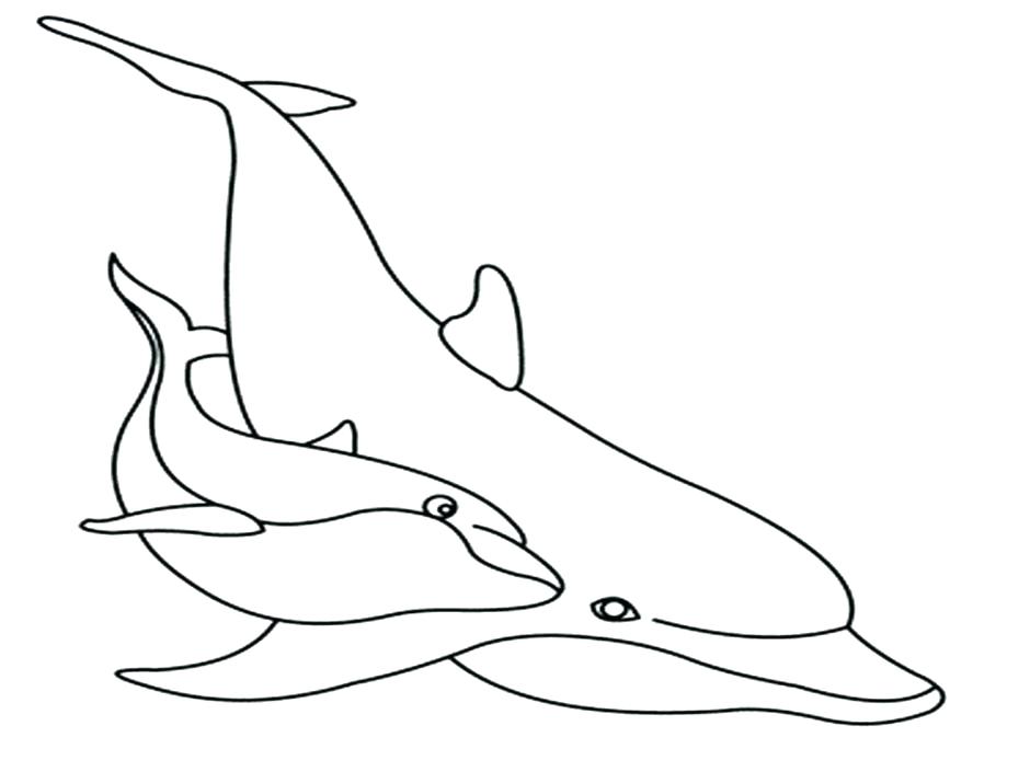 Dolphin Coloring Pages Printable Vanda 940x705 Dolphin Coloring Pages Printable Vanda
