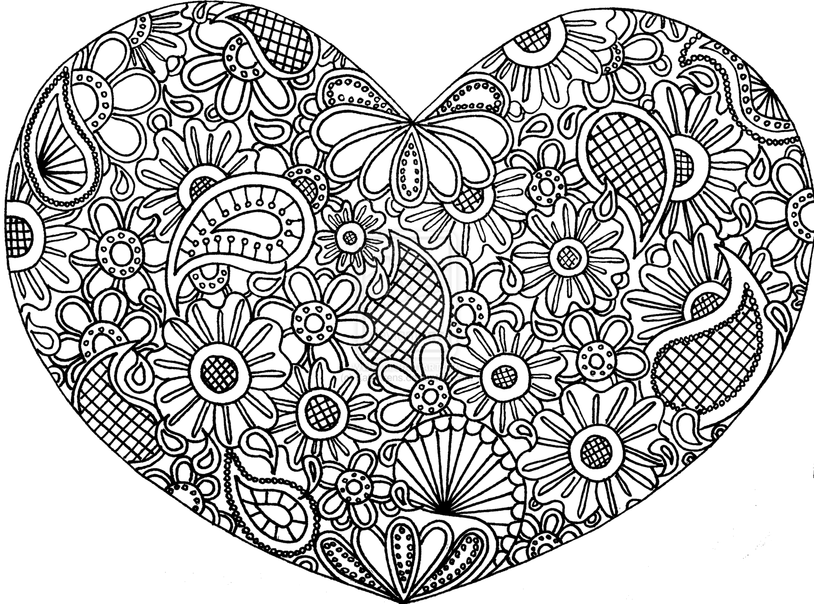 Free Doodle Art Coloring Pages