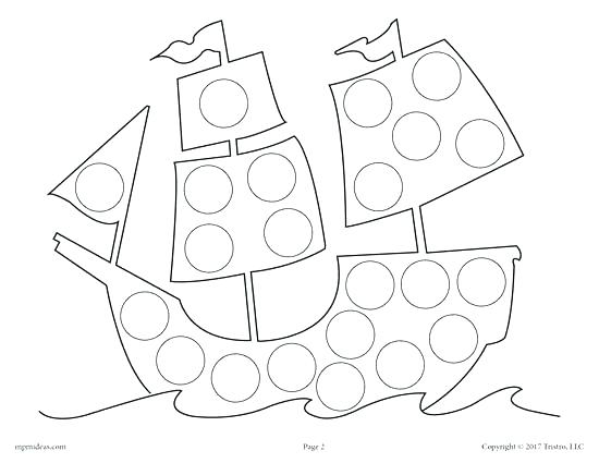 550x425 Dot Coloring Pages Day Activities Free Dot Marker Coloring Pages