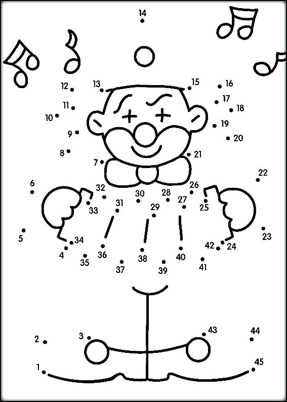 567x794 Dot To Dot Printables