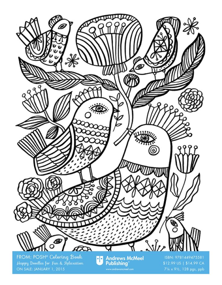 736x945 Downloadable Coloring Pages 27 Best Coloring Books For Grown Ups