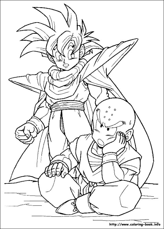 567x794 Dragon Ball Z Coloring Page Dragon Ball Z Coloring Pages