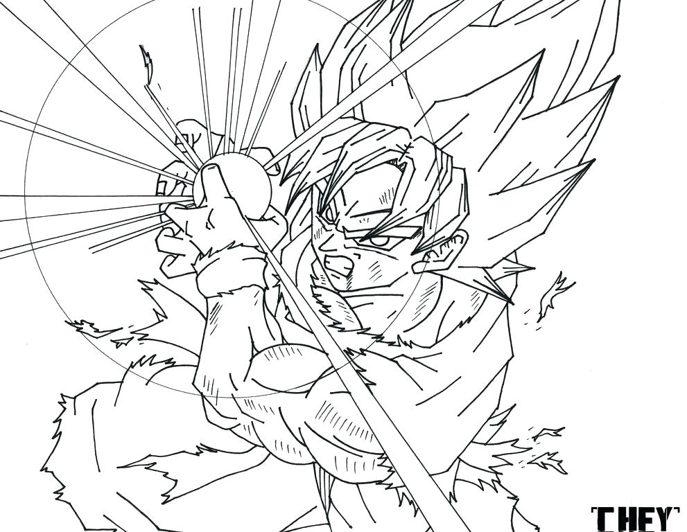991x768 Coloring Pages Of Dragon Ball Z Nice Decoration Coloring Pages Z