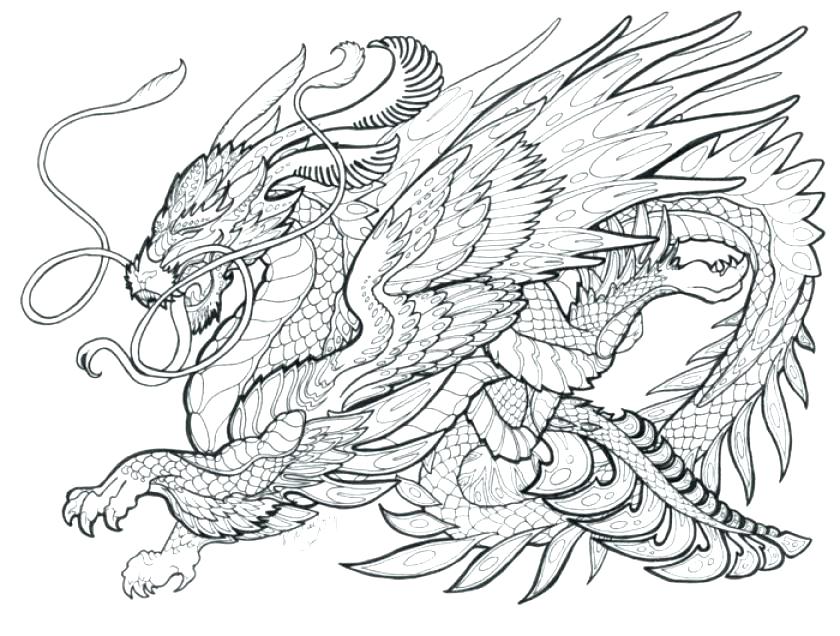 840x636 Free Dragon Coloring Pages Dragons Coloring Pages Coloring