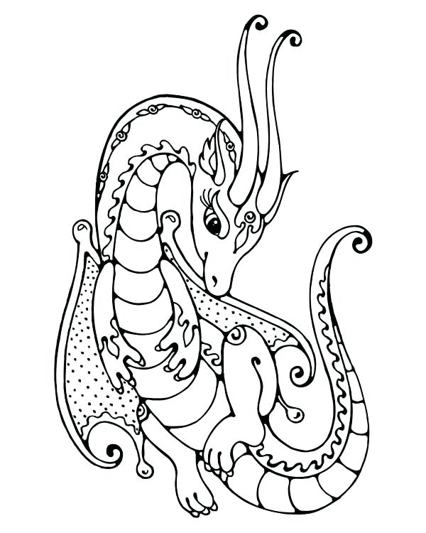600x750 Cute Dragon Coloring Pages Girly Coloring Pages To Print Very Cute