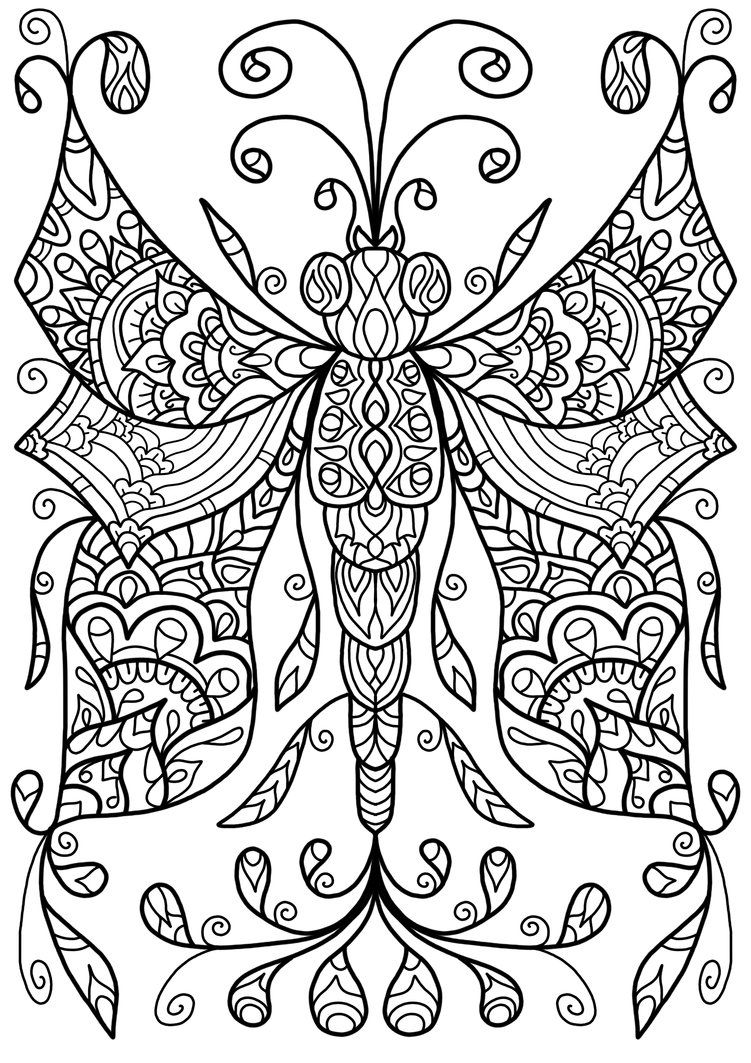 751x1063 Free Colouring Page