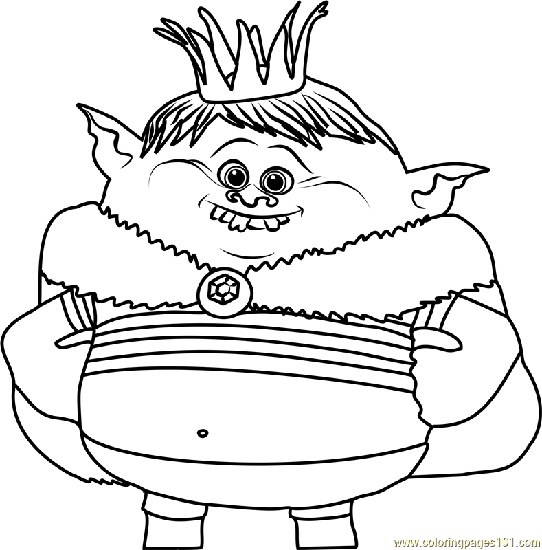 Free Trolls Coloring Pages 789x800 Free Trolls Coloring Pages