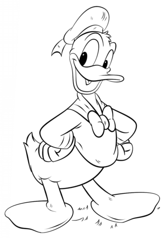Donald Duck Coloring Pages Donald Duck Coloring Pages Free 340x480 Donald Duck Coloring Pages Donald Duck Coloring Pages Free